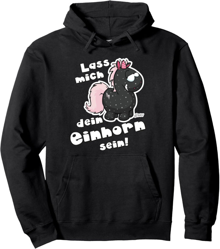 "Lass mich dein Einhorn sein!" designed by NICI Pullover Hoodie