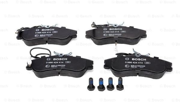 Bosch BP204 Bremsbeläge - Vorderachse - ECE-R90 Zertifizierung - vier Bremsbeläge pro Set