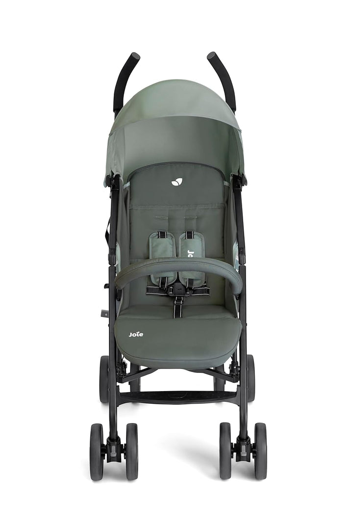 Joie Nitro LX Schirmbuggy – ultraleichter Kompakt-Buggy ab Geburt bis 15 kg, flach verstellbare Rück