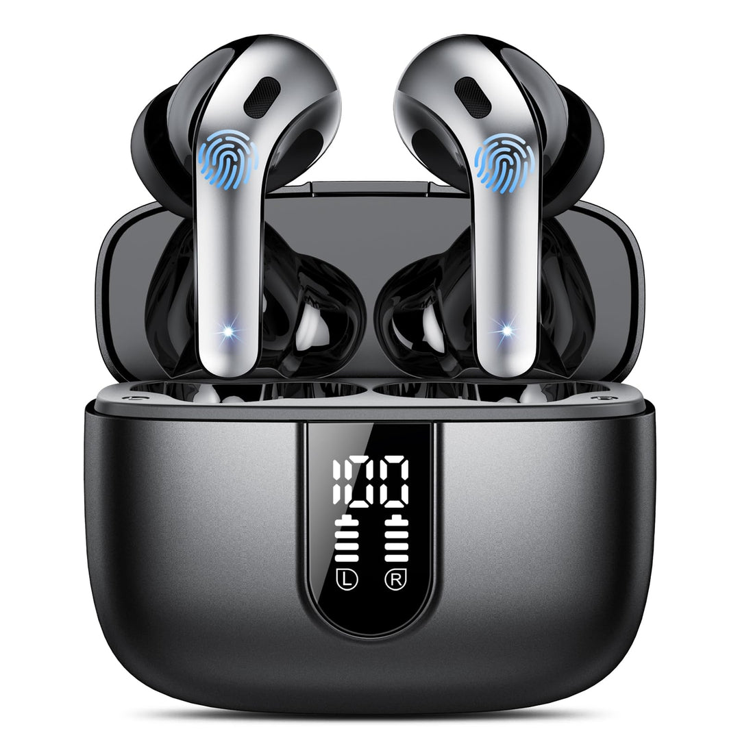 Bluetooth Kopfhörer, In Ear Kopfhörer Kabellos Bluetooth 5.3 mit 50H Tiefer Bass, 2024 Neue Kabellos