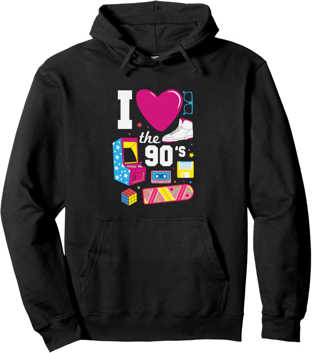 I Love The 90's Halloween Costume Pullover Hoodie