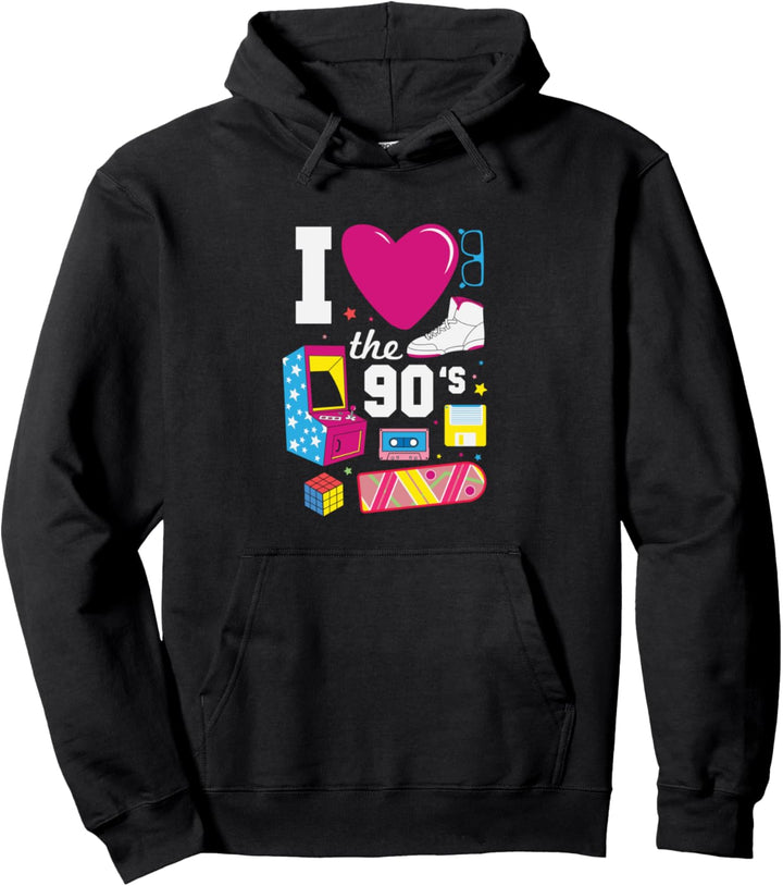 I Love The 90's Halloween Costume Pullover Hoodie