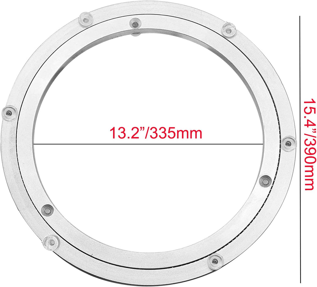 Drehtellerlager aus Aluminiumlegierung, strapazierfähig, schwenkbar, Lazy Susan, Drehlager, Drehtell