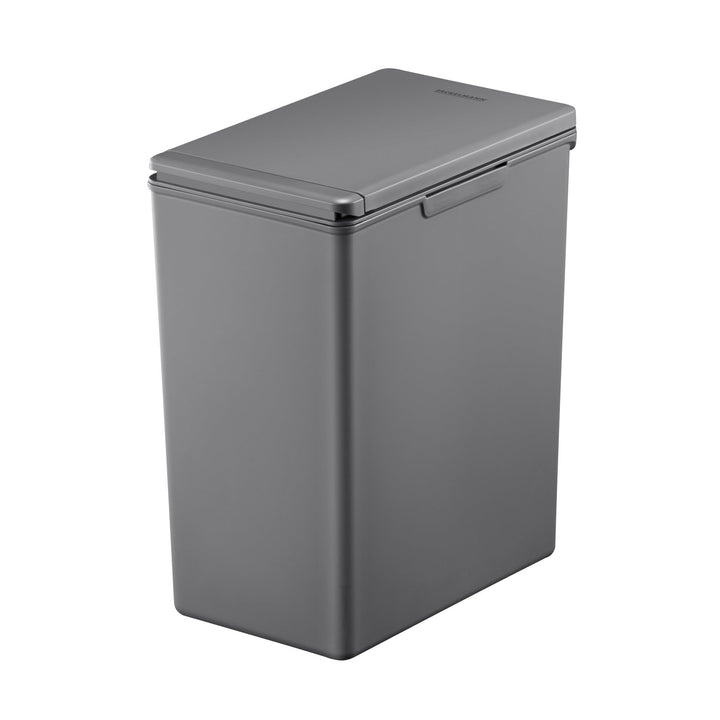 Fackelmann OSLO Touch Abfallsammler 20L, Dunkelgrau – Ideal als Mehrfachsammler, leicht &amp; robust mit