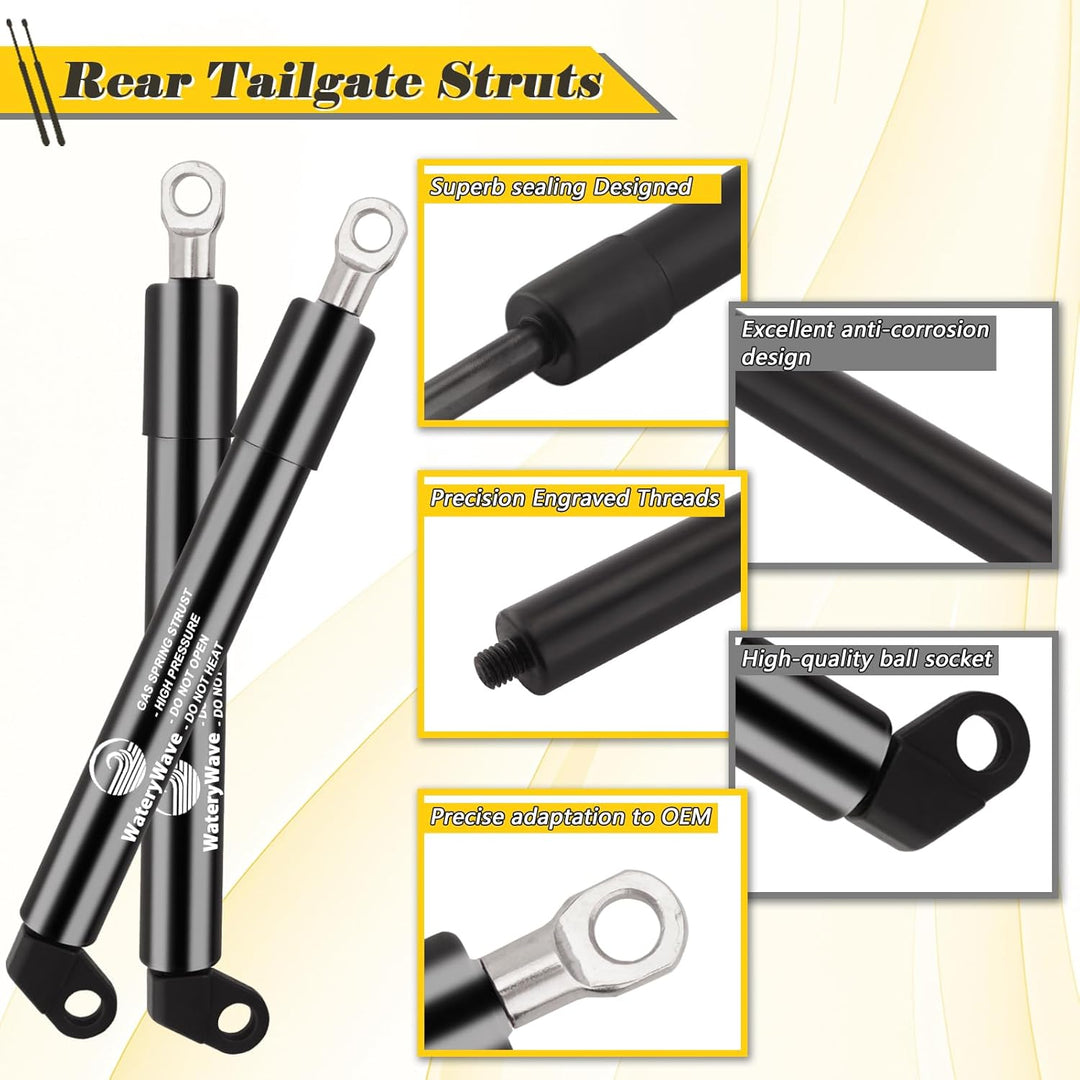 2X Gasfeder Heckklappe für Ford PX Ranger 2009-2018, für Mazda BT-50 2009-2018 Heckklappendämpfer Ga
