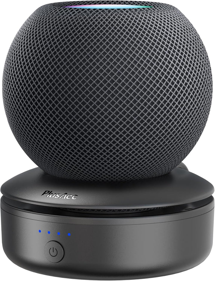 PlusAcc Akku Kompatibel mit HomePod Mini - Tragbare Ladestation Batterie Ständer Home Pod Mini Zubeh