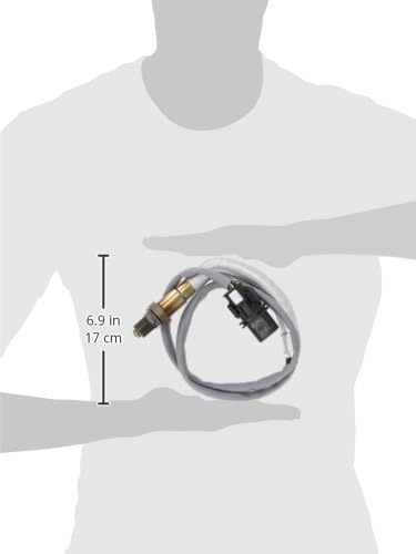 Bosch 0258017100 - Lambdasonde mit fahrzeugspezifischem Stecker