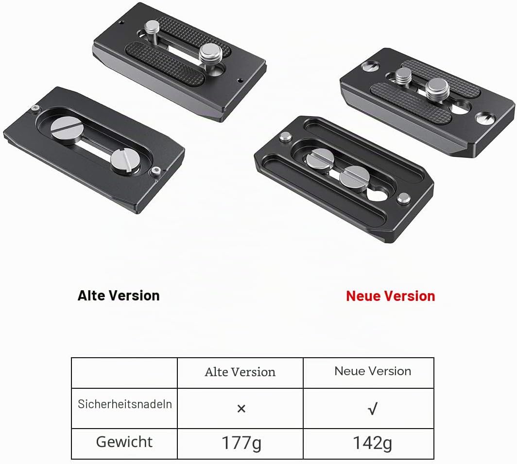 SMALLRIG Quick Release Clamp Und Platte für Arca Swiss Standard - 2144