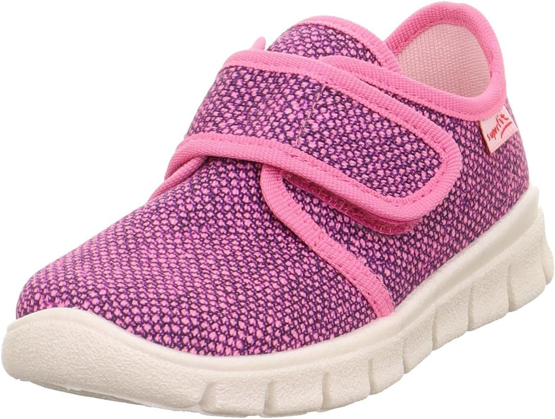 Superfit Mädchen Bobby Hausschuhe 28 EU Pink Mehrfarbig 5510, 28 EU Pink Mehrfarbig 5510