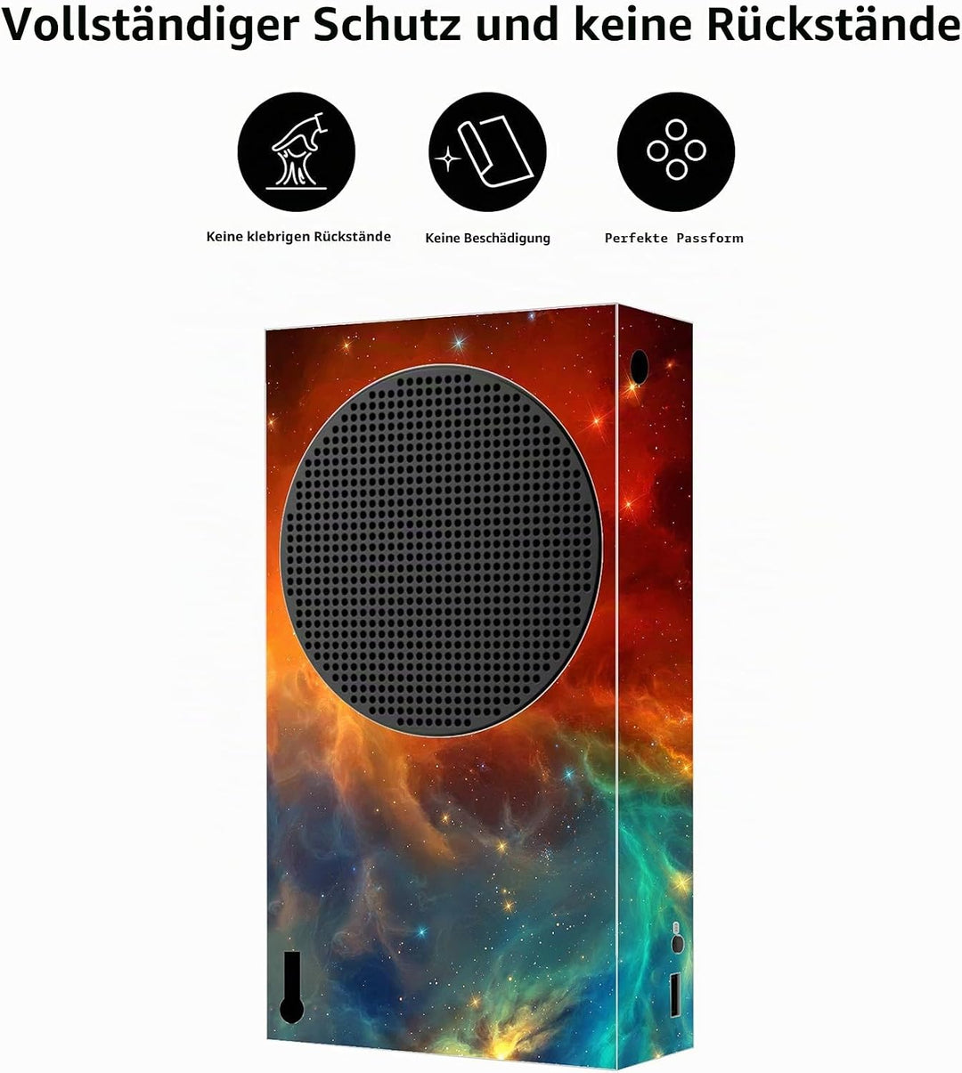 PlayVital Skin für Xbox Series S, Aufkleber Vinyl-Skins Schutzfolie Wrap Abziehbild Abdeckung Sticke