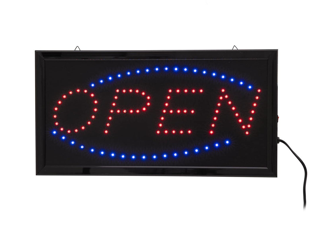 EUROLITE LED Schild OPEN classic | LED-Leuchtschild OPEN