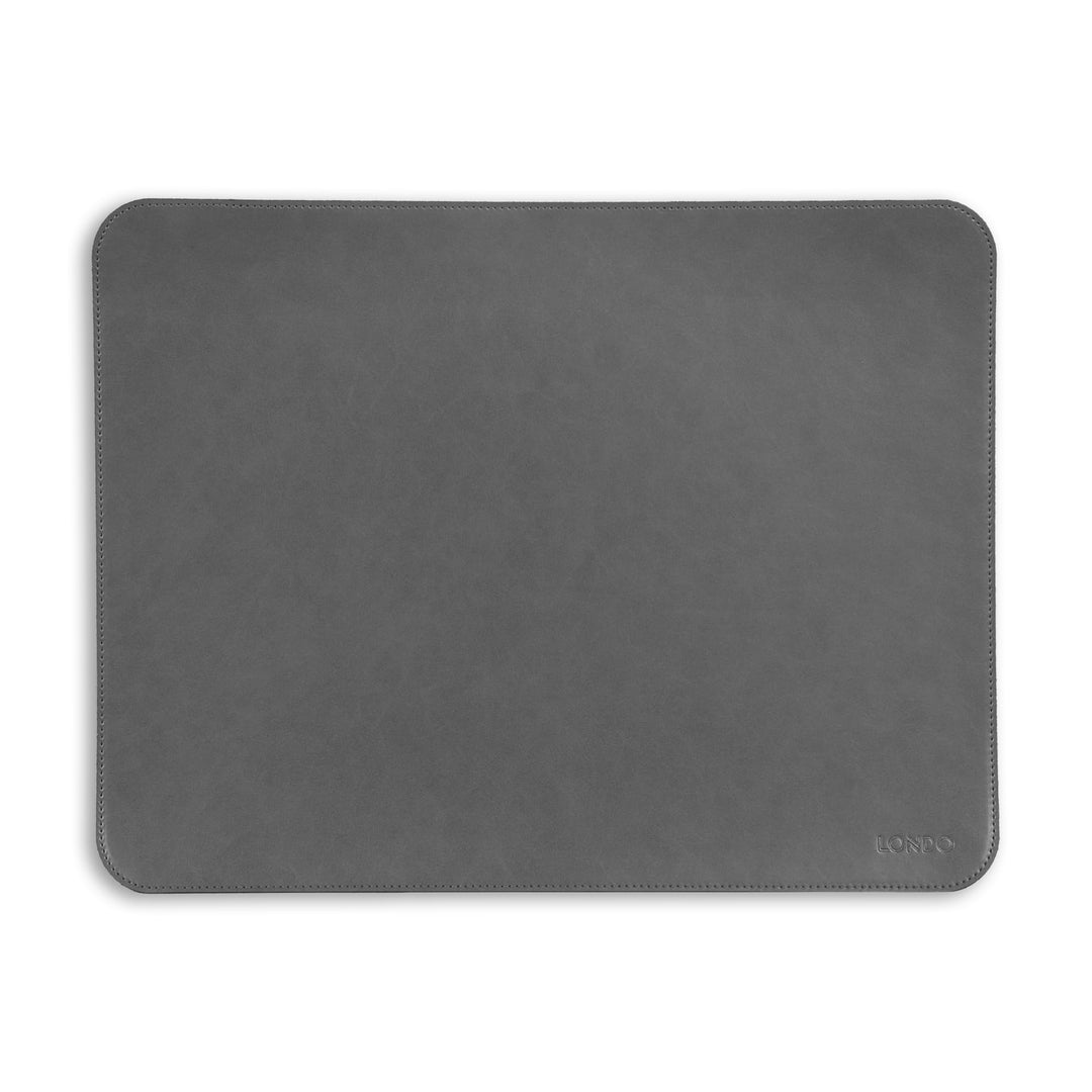 Londo Mauspad aus PU-Leder – Schreibtischunterlage für Tastatur und Maus, grosse Schreibtischunterla