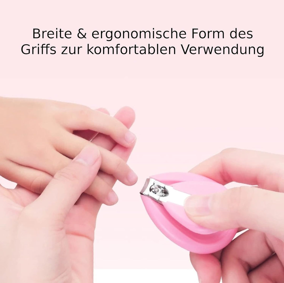 50x EWANTO Baby Nagel Knipser für das Kürzen von Fingernägeln und Zehennägeln bei Babys 51 mm Länge