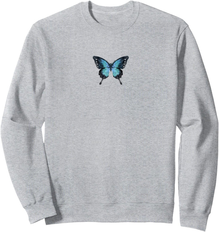 Butterfly Butterflies Botanical Boho Monarch Summer Insect Sweatshirt