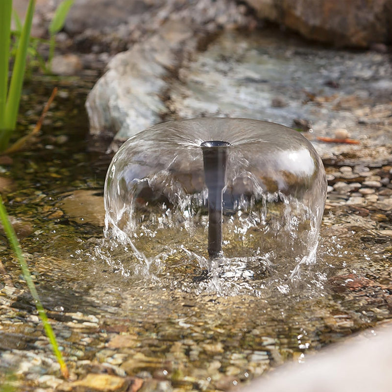 Solar Ersatzpumpe WaterSplash 5/470 l/h Gartenteichpumpe 0,6m Förderhöhe 12 DC Betriebspannung Garte