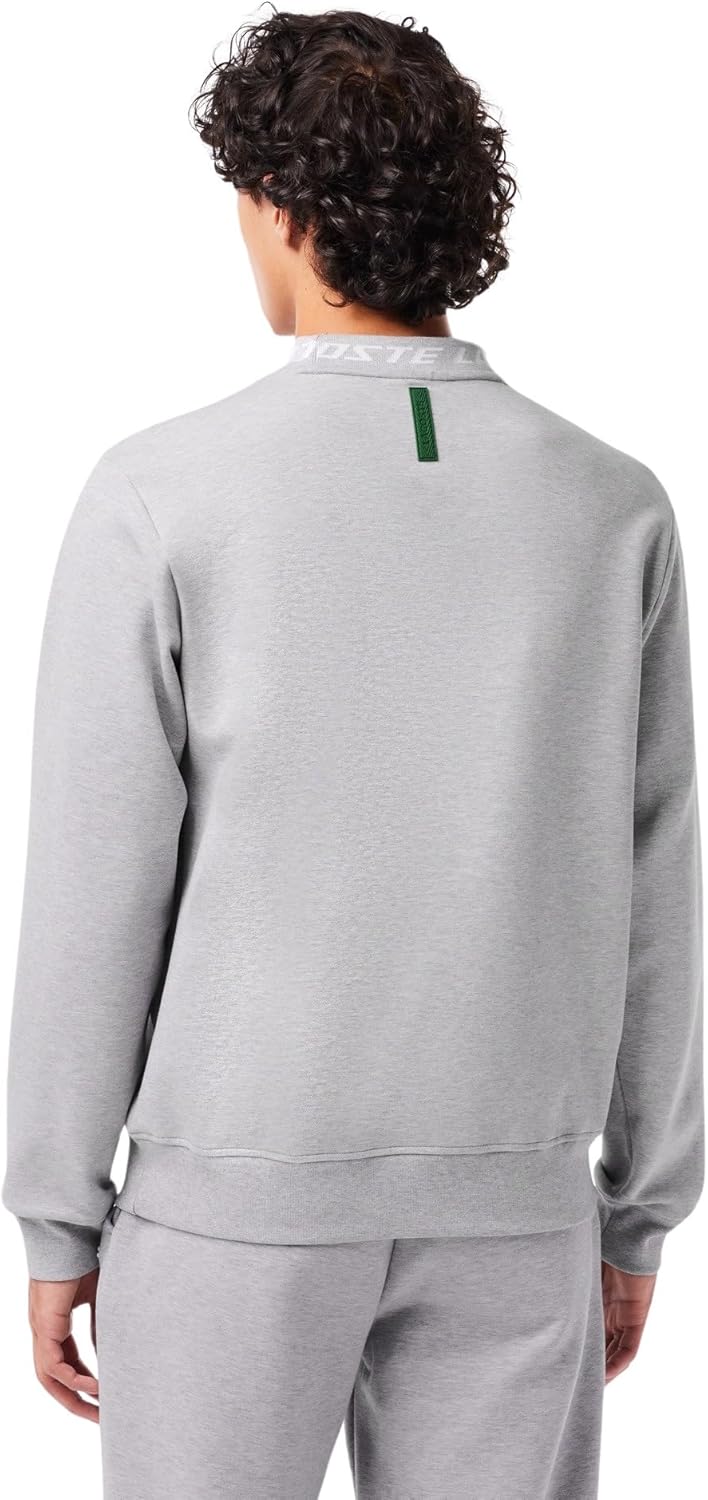Lacoste Herren Sweatshirts, Chinesisches Silber.