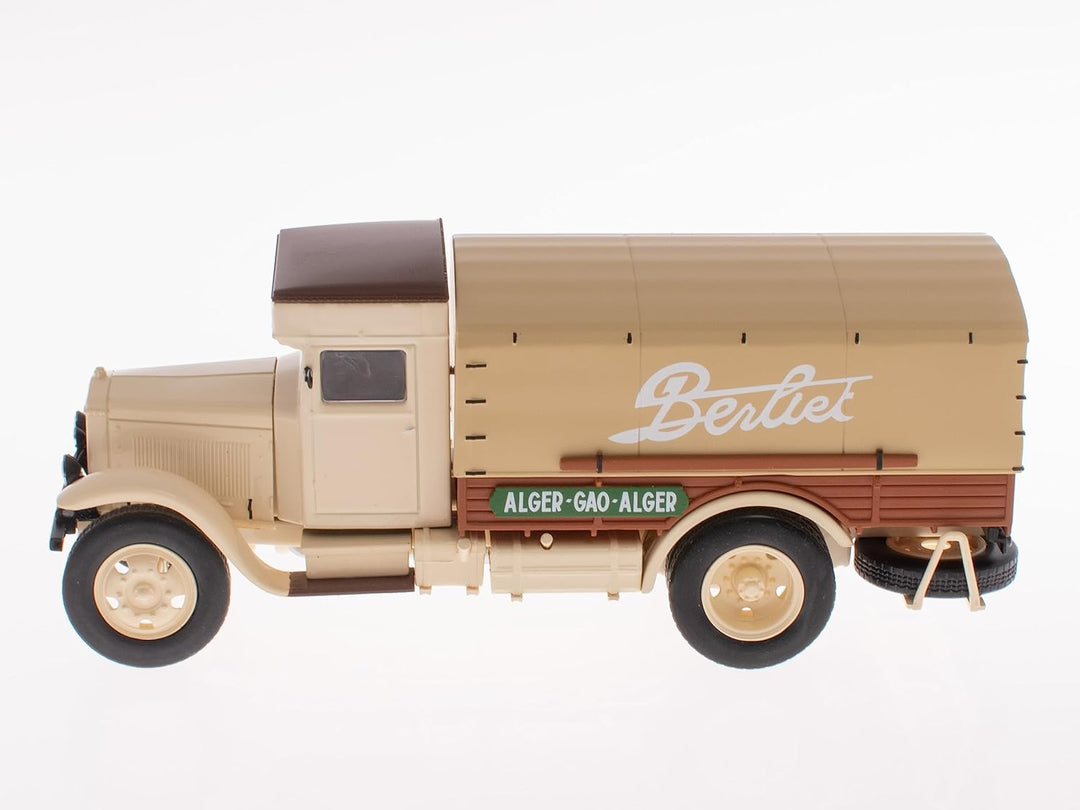 OPO 10 - LKW 1:43 kompatibel mit Berliet GVL 28 Diesel Algier-Gao-Alger 1932 - BER47