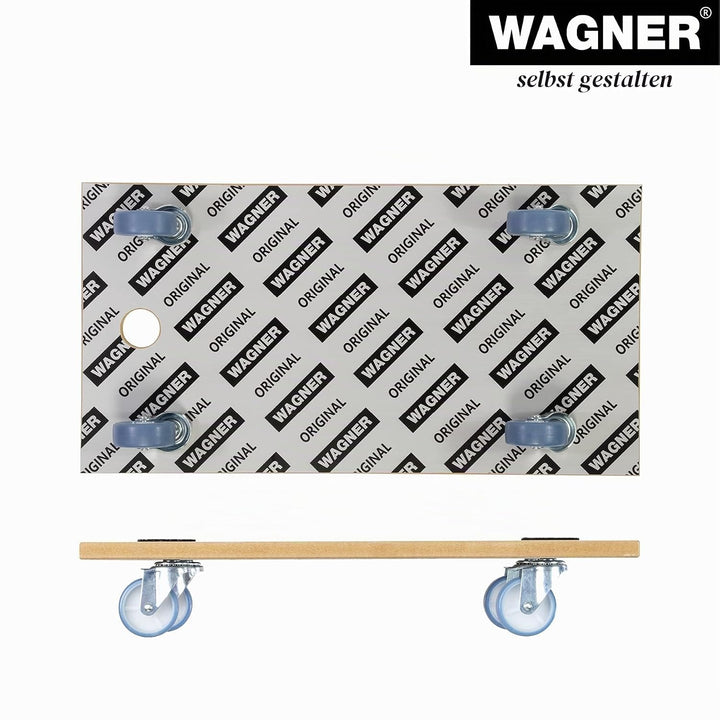 Wagner Transporthilfe MM 1318 I 57,5 x 30 x 10 cm - Tragkraft 200 kg - Spezialbeschichtung I für Sen