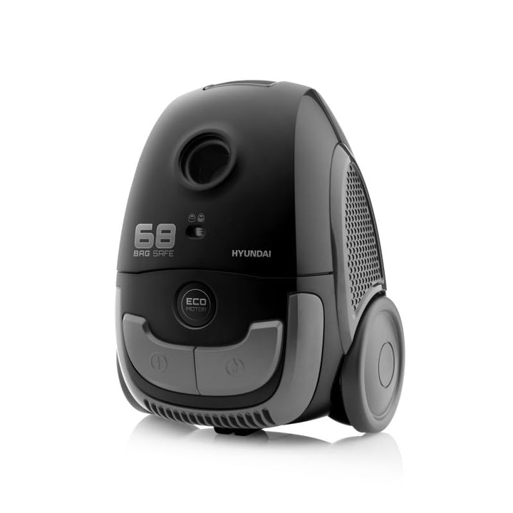 Staubsauger mit Beutel VC068B I 800 W I ECO-Motor I 2l Volumen I Schwarz