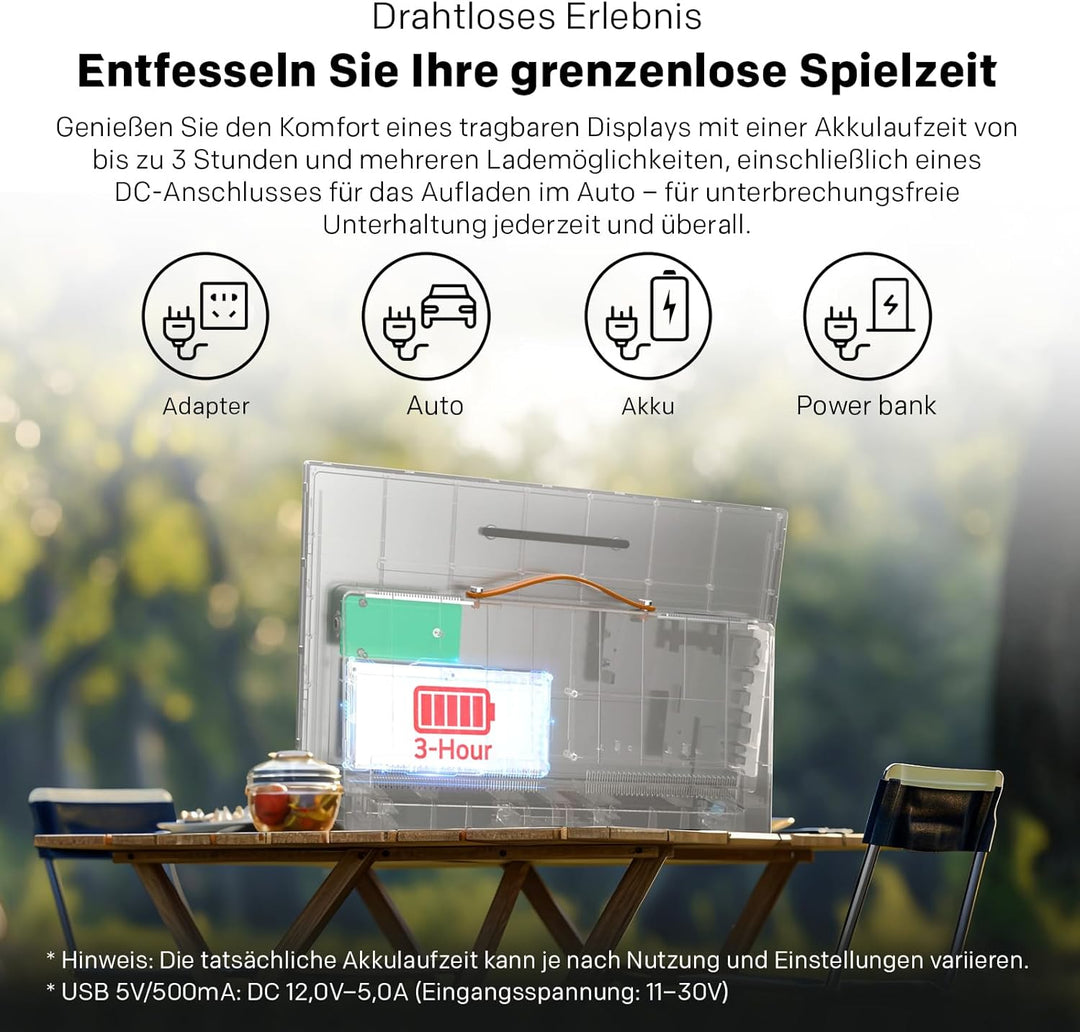 Metz 24 Zoll (61 cm) tragbarer Fernseher