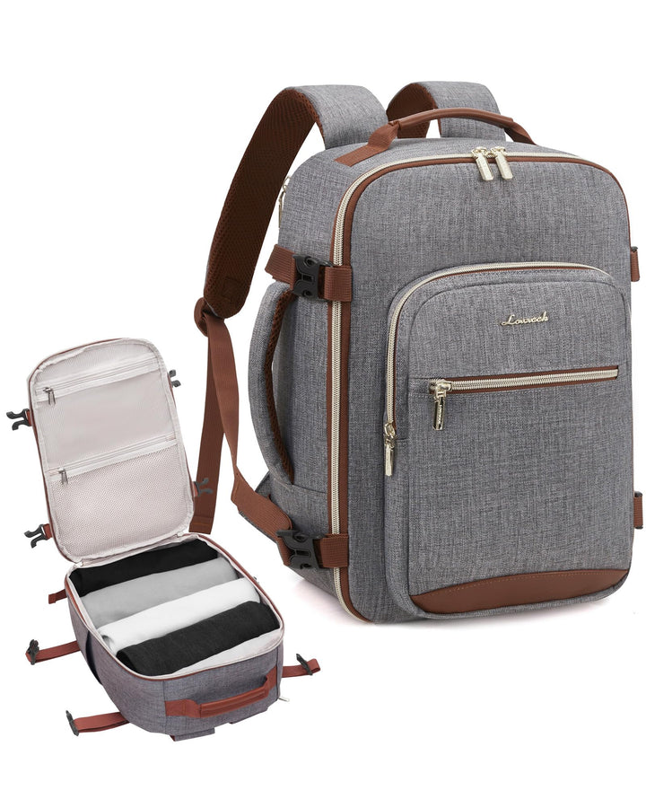 LOVEVOOK für Ryanair Handgepäck 40x30x20 Rucksack, Kleiner Handgepäcktasche Reiserucksack Flugzeug,