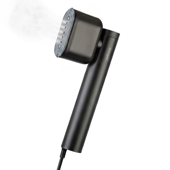 Seeger Dampfglätter, Tragbarer &amp; Handlicher Reisedampfglätter | 2-in-1 Steamer, 120ml Wassertank, Sc