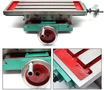 2Achsen FräSmaschine Metalldrehmaschine Multifunktion XY Kreuztisch FräStisch Koordinatentisch Mini