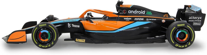 JAMARA McLaren MCL36 1:18 2,4GHz - 2,4GHz für Mehrspielerbetrieb, offiziell lizenziert, originalgetr