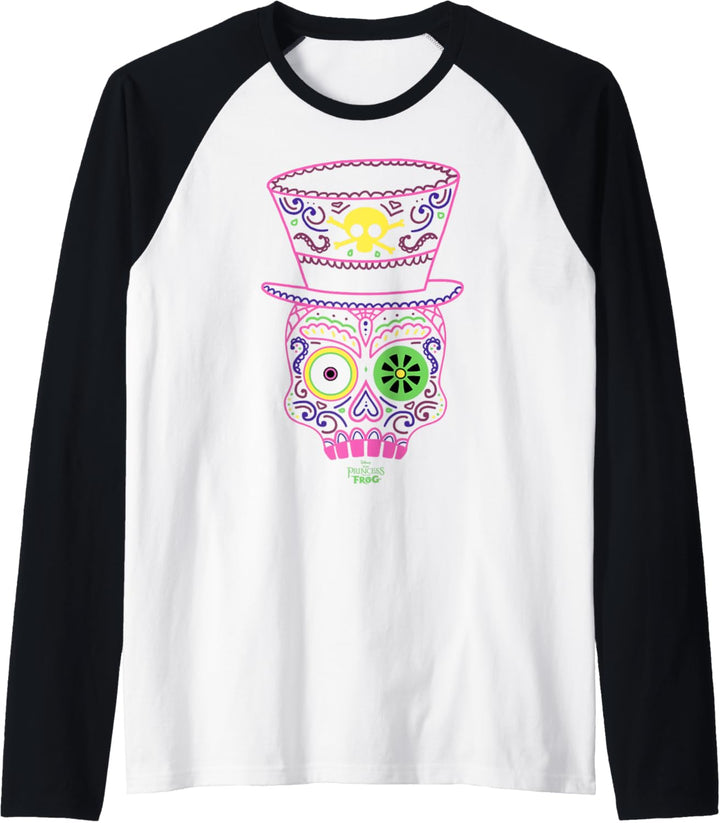 Disney Princess And The Frog Neon Tarot Card Raglan