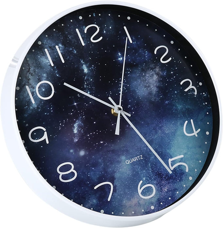 Wanduhr Ohne TickgeräUsche Lautlos Modern Gross Batterie Betriebene Wanduhr Einfach zu Lesen für Zim