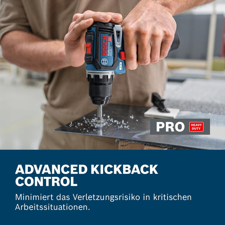 Bosch Professional 12V System Akku-Bohrschrauber GSR 12V-32 (Advanced KickBack Control, bürstenloser