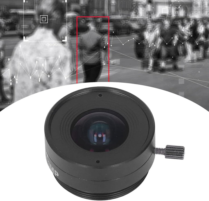 2,1-mm-CS-Mount-Objektiv – 3-MP-Weitwinkel-Überwachungskameraobjektiv für die Heimüberwachung – Einf