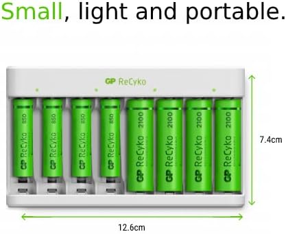 RECYKO Charger E811. 8-Slot.
