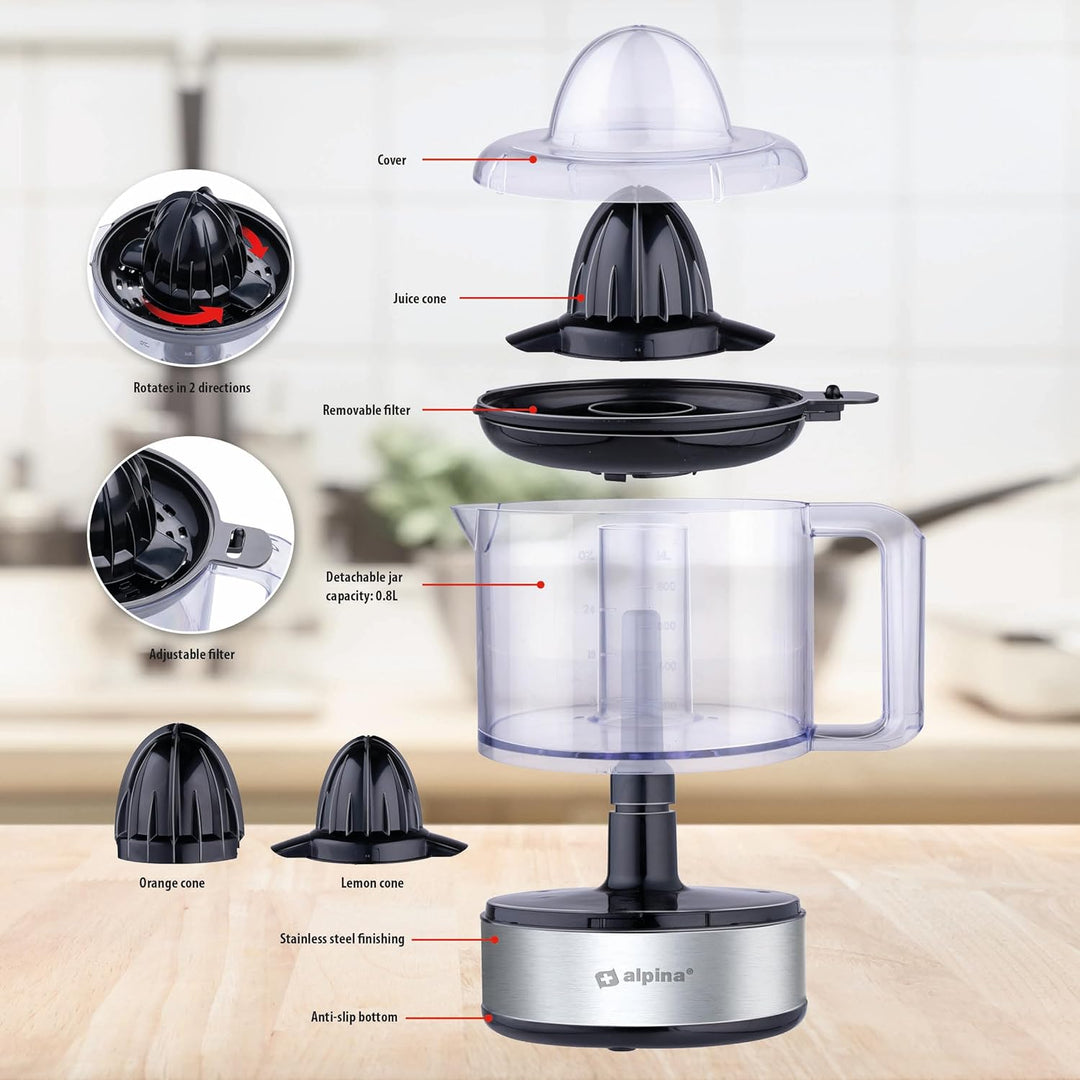 ALPINA Zitronenpresse, 800ml