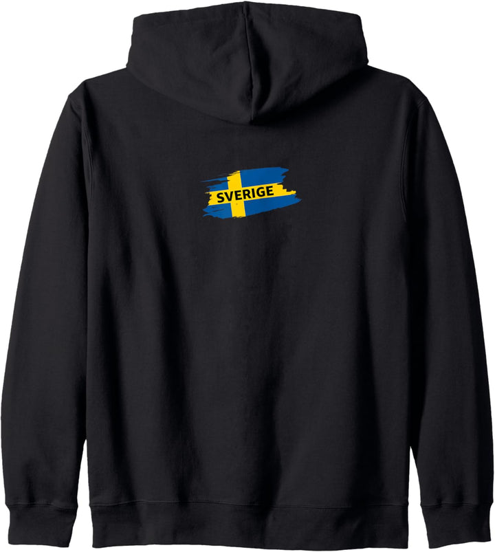 Flagge Schweden Kapuzenjacke