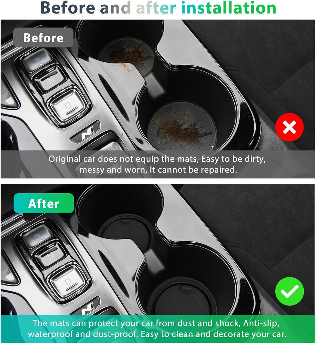 GAFAT Hyunda-i Tucson NX4 2021-2024 2025 (Elektronische Automatik) Antirutschmatten, Tucson 2023 Gum