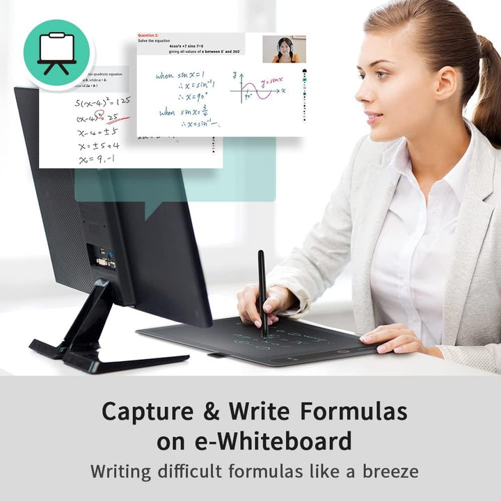 PenPower RemoteGo LCD Writing Pad | 2. Generation | Sichtbare Handschrift | 3-in-1-Software mit digi