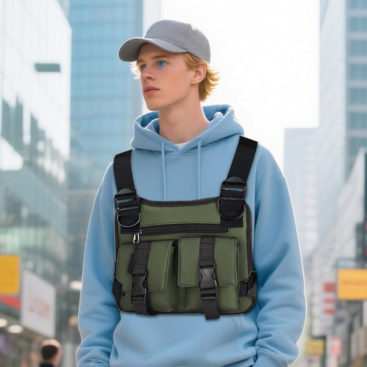 Gewichtsweste zum Spazierengehen, verstellbare, leichte Brusttasche, Gepäck und Reiseausrüstung für