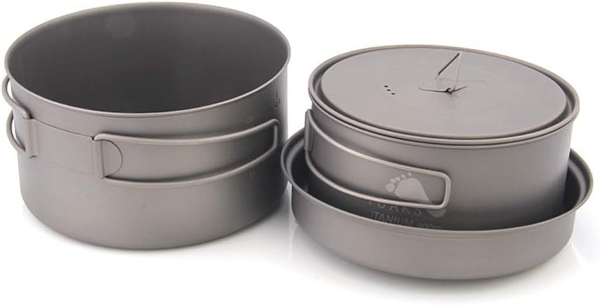 TOAKS Titanium Pot Combo Set 1600ml 1350ml CMB-1350-900, CMB-1350-900