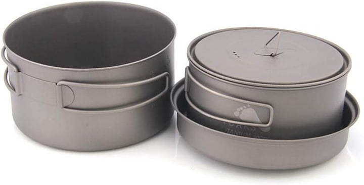 TOAKS Titanium Pot Combo Set 1600ml 1350ml CMB-1350-900, CMB-1350-900