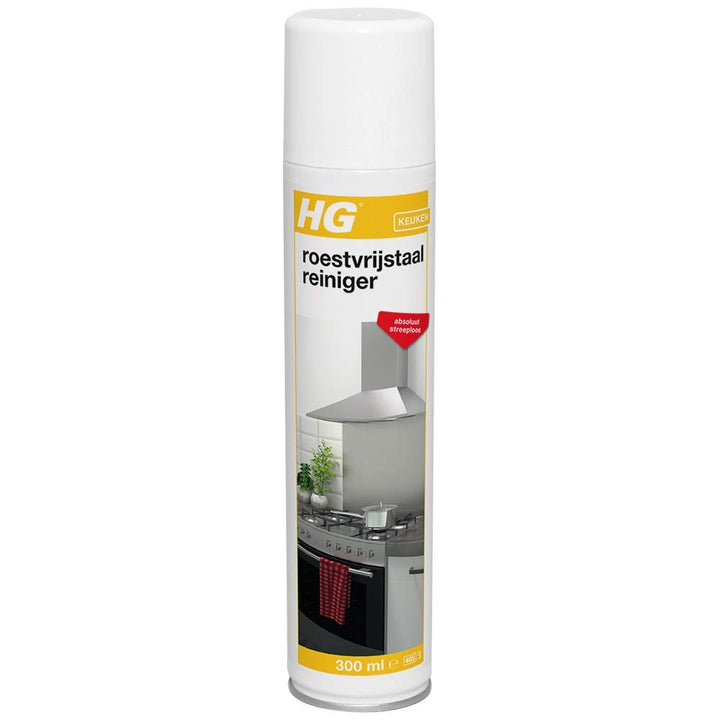 HG Schnellreiniger aus Edelstahl - 300ml