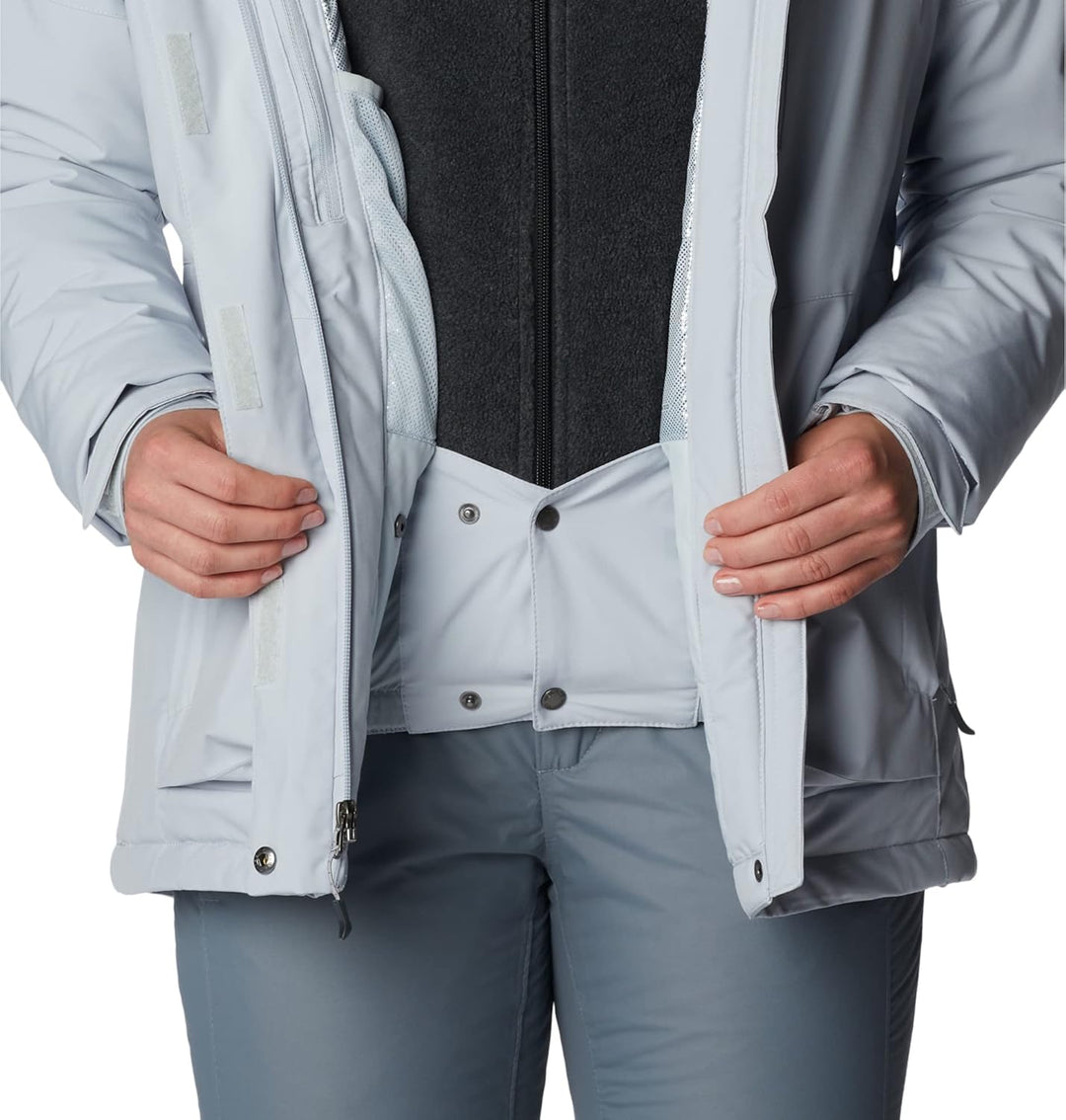 Columbia Damen Ava Alpine Isolierte Skijacke Cirrus Grey XL, Cirrus Grey XL
