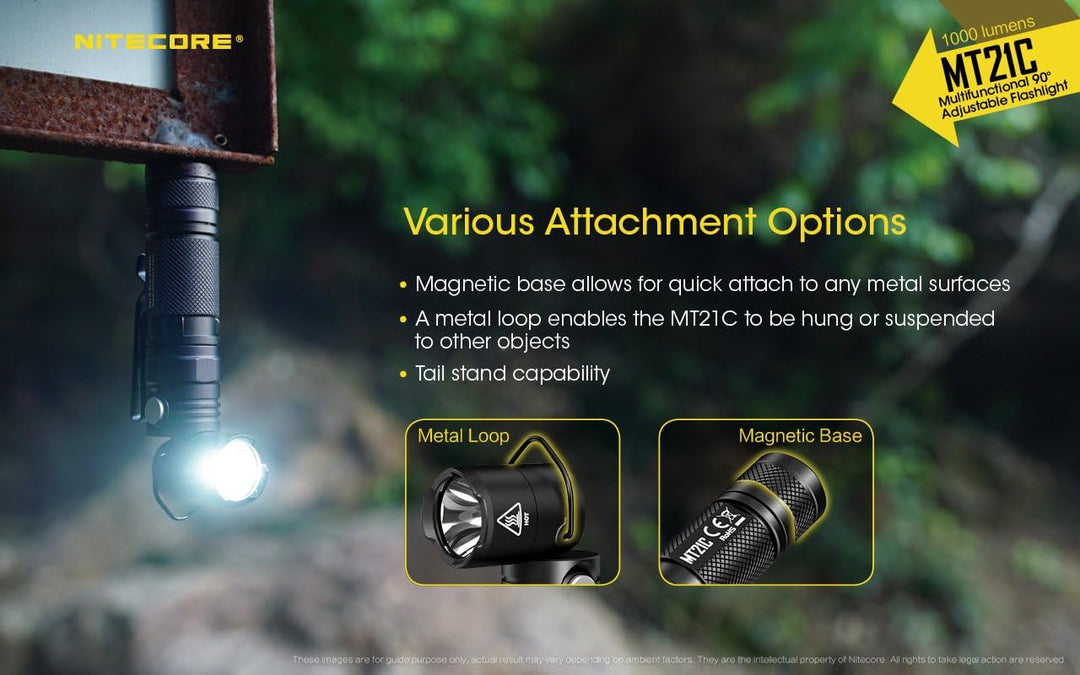 Nitecore Mt21c Taschenlampe, Schwarz, Nicht zutreffend Single, Single