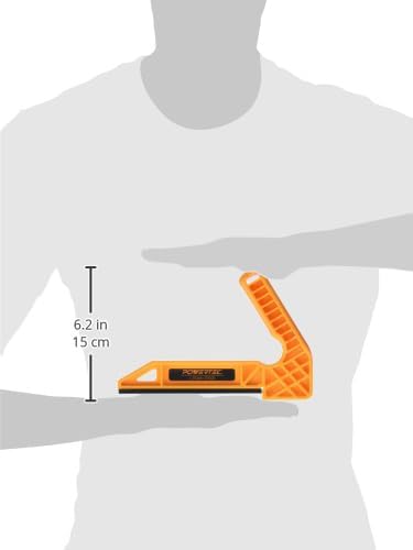 POWERTEC 71338 Deluxe Magnetischer Schiebestift für Tischsägen, Frästische, Bandsägen & Fugen, doppe