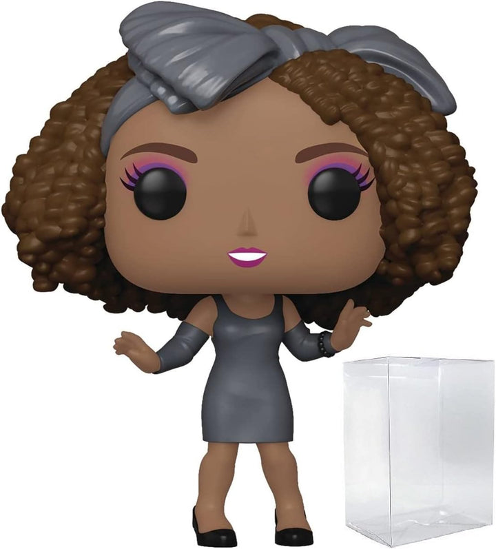 POP Icons: Whitney [Houston] – How Will I Know Funko Rocks Vinyl-Figur (gebündelt mit kompatibler Bo