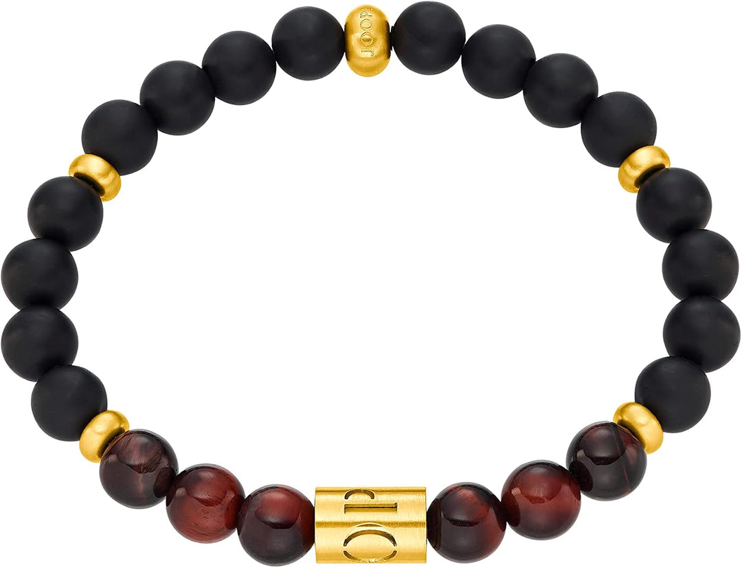 Joop! Armband Edelstahl Herren Armschmuck, Kommt in Schmuck Geschenk Box, BEADS
