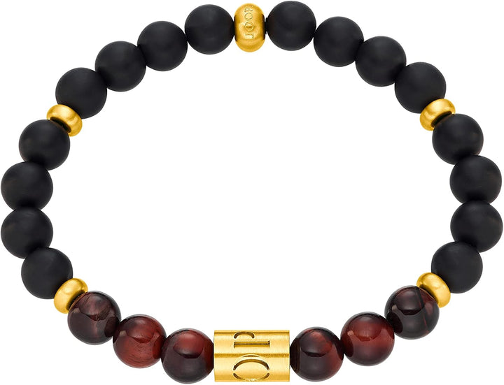 Joop! Armband Edelstahl Herren Armschmuck, Kommt in Schmuck Geschenk Box, BEADS