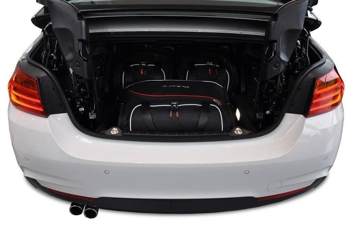 KJUST Dedizierte Reisetaschen 3 STK kompatibel mit BMW 4 Cabrio F33 2013-2020