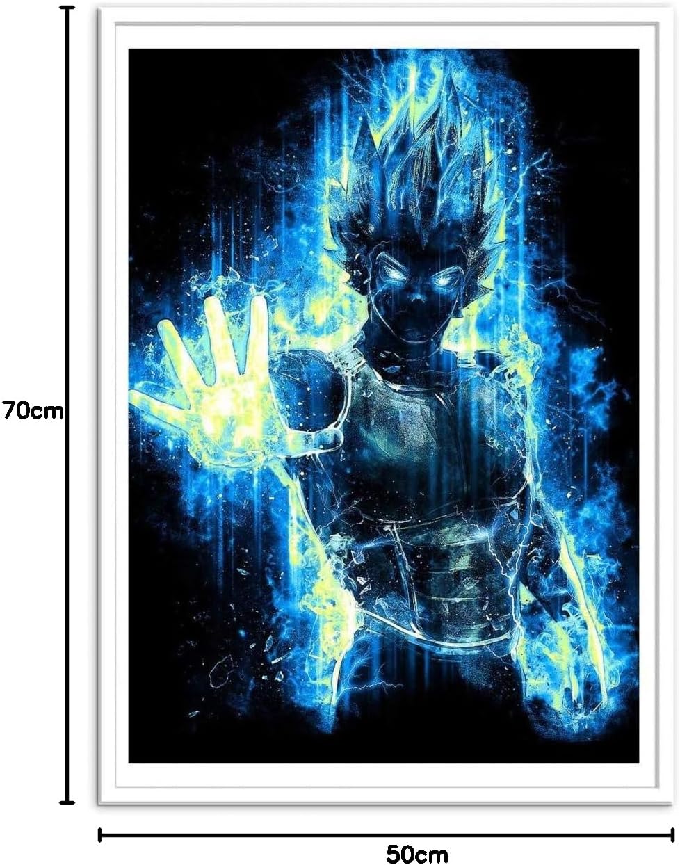 Wall Editions Art-Poster - God Vegeta - Barrett Biggers