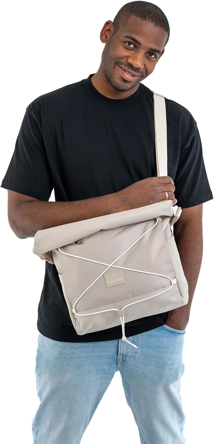 Johnny Urban Umhängetasche Herren & Damen - Dylan - Schultertasche mit Rolltopfunktion - Mögliche Er